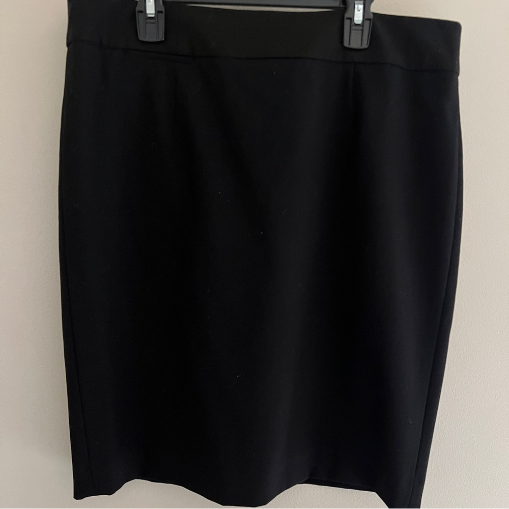 Calvin Klein Black Pencil Skirt | Size 12P